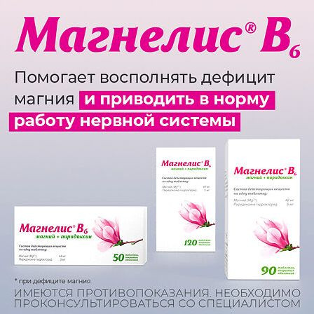 Магнелис В6 таб п/о №90 — фото 4