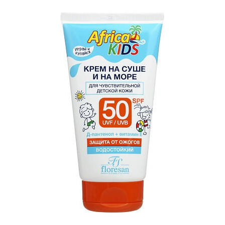 ФЛОРЕСАН Солнце SPF50  крем Afrika Kids 150мл ф-406 — фото 2