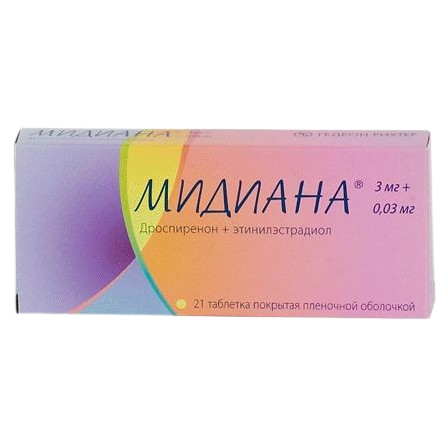 Мидиана таб. п/о N21