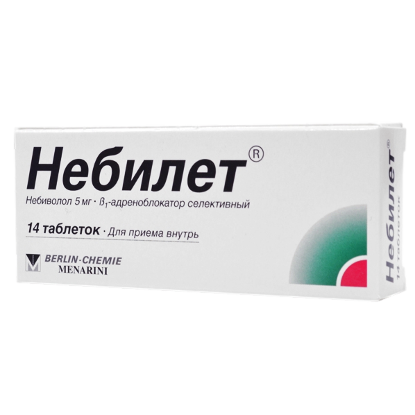 Небилет тб 5мг №14 — фото 3
