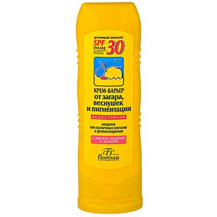 СОЛНЦЕ SPF30 крем-барьер от загара водос 125мл  /20 — фото 2