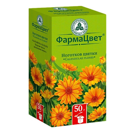 Ноготки цветки пачка 50г Красногорск