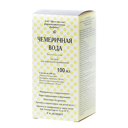 ЧЕМЕРИЧНАЯ ВОДА 100МЛ ФЛАК ПОЛИМЕР Р-Р Д/НАРУЖ ПРИМ ЯРОСЛАВСКАЯ ФФ — фото 3