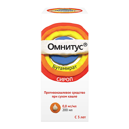 Омнитус сироп 0,8мг/мл 200мл — фото 2