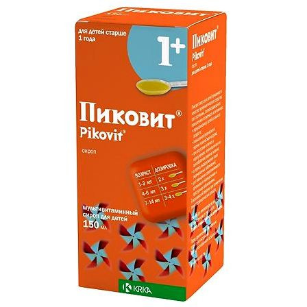 Пиковит сироп 150мл 1+ — фото 2