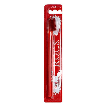 РОКС з/щетка Red Edition Classik средн — фото 2