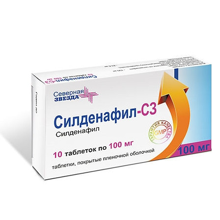 Силденафил таб. 100мг №10 Северная звезда — фото 2