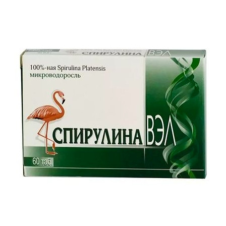 Спирулина ВЭЛ таб. N60 — фото 2