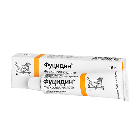 Фуцидин 2% мазь 15г