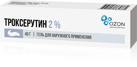 Троксерутин гель 2% 40г Озон — фото 3
