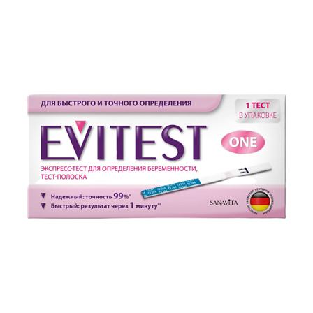 ТЕСТ Д/ОПР БЕРЕМЕННОСТИ EVITEST ONE
