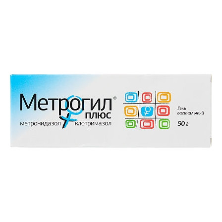 Метрогил Плюс гель ваг. туба 50г /аппликатор/ — фото 2