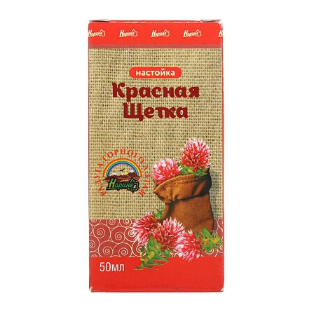Красная щетка н-ка 50мл — фото 2