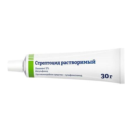 Стрептоцида линимент 5% 30г Нижфарм — фото 4