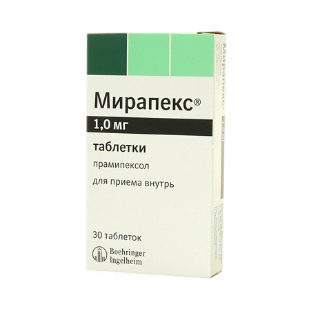 Мирапекс тб.1мг N30 — фото 2