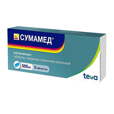 Сумамед тб 500мг №3 — фото 3