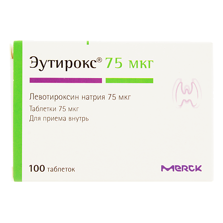 Эутирокс тб 75мкг №100 — фото 3