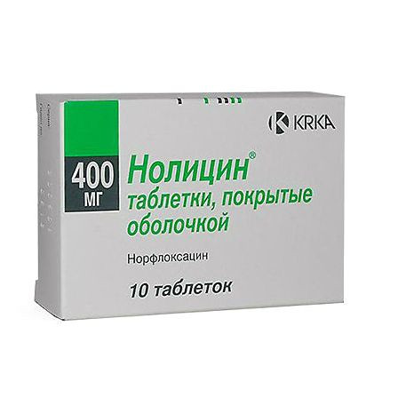 Нолицин таб. 400мг N10
