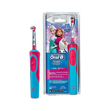 ORAL-B ЗУБНАЯ ЩЕТКА STAGES POWER D12513K FROZEN/ТИП 3709/ЭЛЕКТР — фото 2