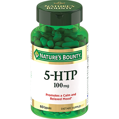НЭЙЧЕС БАУНТИ 5-ГИДРОКСИТРИПТОФАН 100МГ N60 КАПС/NATURES BOUNTY/ — фото 2