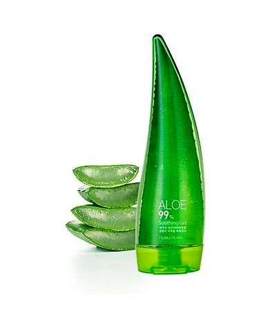 КОРЕЯ Увлаж.средство для кожи [HOLIKA HOLIKA] Aloe 99% Soothing Gel [Fresh] 55ml 7366 мини — фото 2