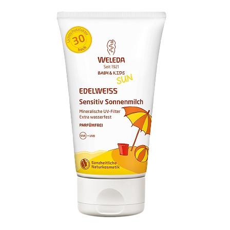 Weleda солнцезащитный крем детский SPF 30+