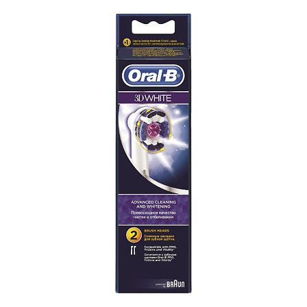 ORAL-B НАСАДКА 3D WHITE ОТБЕЛИВАЮЩАЯ N2 — фото 4