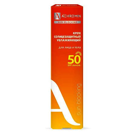 ACHROMIN КРЕМ СОЛНЦЕЗАЩИТНЫЙ ЭКСТРА-ЗАЩИТА Д/ЛИЦА И ТЕЛА SPF50 100МЛ — фото 4