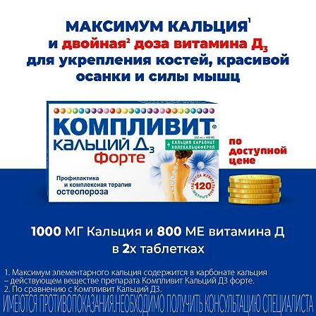 Компливит кальций Д3 форте таб. жев. мятные №60 — фото 2