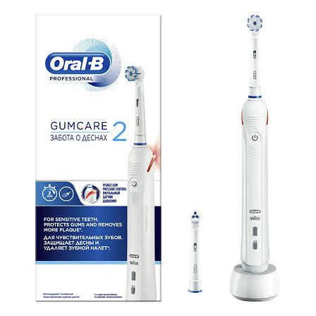ORAL-B ЗУБНАЯ ЩЕТКА PRO 2/D5015232/ЭЛЕКТР — фото 2