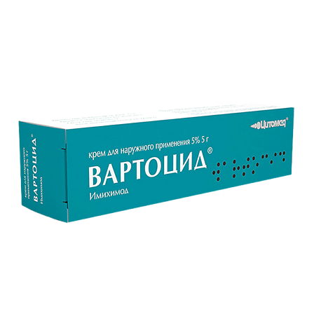 ВАРТОЦИД 5% 5,0 КРЕМ Д/НАР ПРИМ