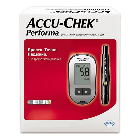 Глюкометр ACCU-CHEK Performa Nano (в компл. 10 тестов) — фото 2