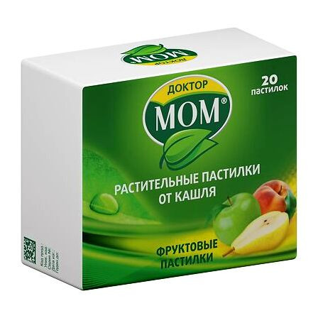 Доктор Мом паст. от кашля N20 (фруктовые) — фото 4