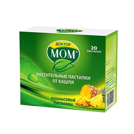 Доктор Мом паст. от кашля №20 (ананас) — фото 3