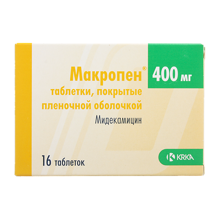 Макропен тб 400мг №16 — фото 3