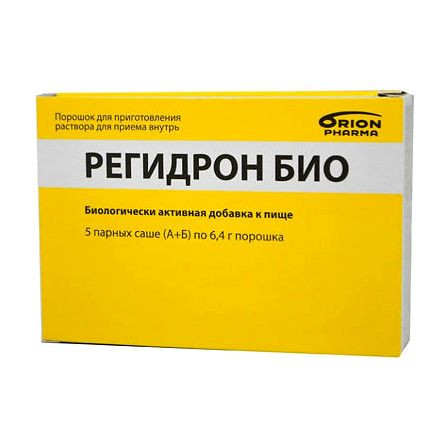 РЕГИДРОН БИО N5 САШЕ ПАРНЫЕ/А+Б/ ПО 6,4Г ПОР Д/Р-РА Д/ПРИЕМА ВНУТРЬ НМ — фото 3