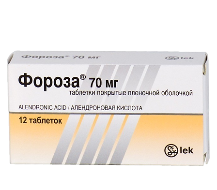 Фороза таб.п/о 70мг N12 — фото 2