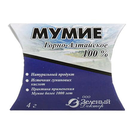 МУМИЕ ГОРНО-АЛТАЙСКОЕ N2 ПЛАСТИНЫ ПО 2,0Г