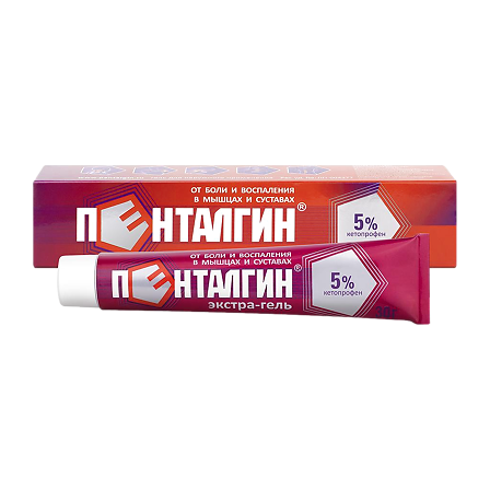 Пенталгин экстра-гель гель д/наруж. прим. 5% 30г — фото 4