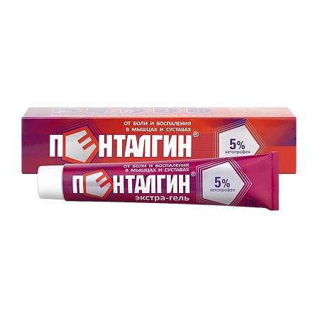 Пенталгин экстра-гель гель д/наруж. прим. 5% 30г — фото 3