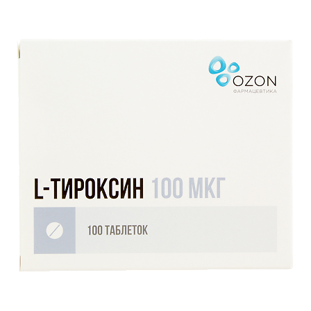 L-тироксин 100мкг тб №100 Берлин-Хеми — фото 4
