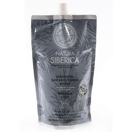 NATURA SIBERIKA шампунь д/всех типов Объем и Уход 500 мл 4424