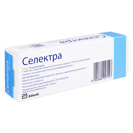 Селектра таб.10мг №56 — фото 2