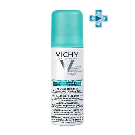 Vichy.Дезодорант спрей 48ч пр/бел/жел тюпятен 125мл — фото 2