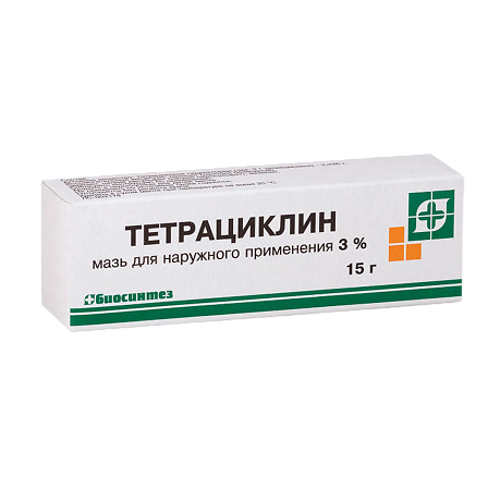Тетрациклиновая мазь 3% 15г Биосинтез Пенза — фото 2