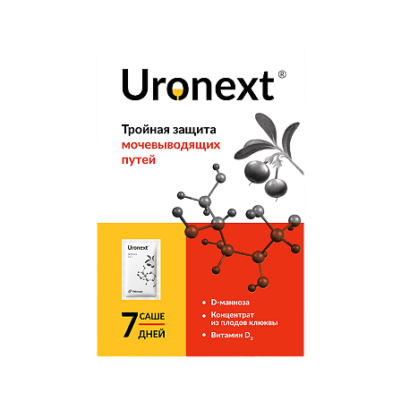 УРОНЕКСТ ПОР. 2,6Г САШЕ №7 БАД