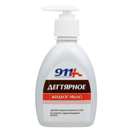 911 Мыло Дягтярное (Антибактер.эффект) фл. 250 мл — фото 2