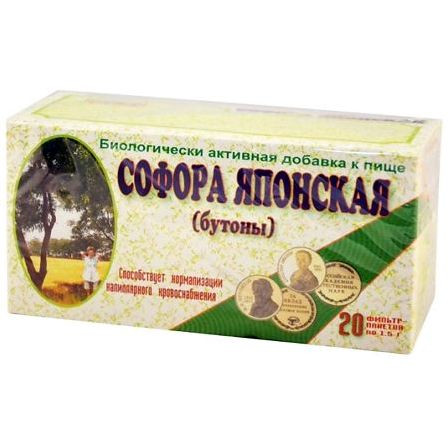 СОФОРА ЯПОНСКАЯ ФИТОЧАЙ 1,5 N20 Ф/П