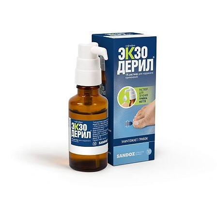 Экзодерил 1% р-р 30мл — фото 2
