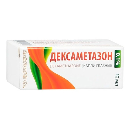 Дексаметазон гл. капли 0,1% фл.10мл Rompharm — фото 2